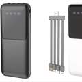 10,000mAh Power Bank – 4 in 1 Display Compatible with iPhone 16/15 Series & Samsung Devices