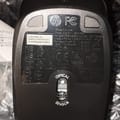 New HP mouse black USB