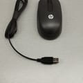 New HP mouse black USB