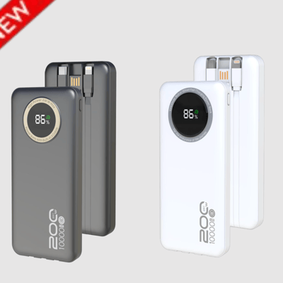 10,000mAh Power Bank Compatible with iPhone 16/15 Series & Samsung Devices