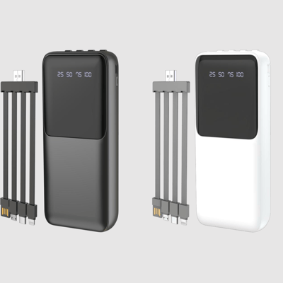 20,000mAh Power Bank – 4 in 1 Display Compatible with iPhone 16/15 Series & Samsung Devices